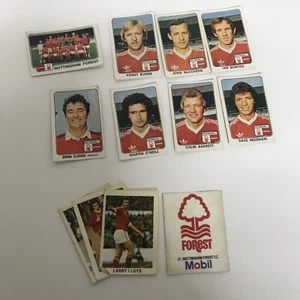Nottingham Forest Panini Football '79 Sticker Bundle – Brian Clough & Stars 1979 - Picture 1 of 8