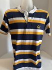 UC Berkeley Cal Golden Bears Striped Rugby Shirt Barbarian Pro-Fit Size Large