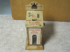 1930's Northwestern 5 Cent Postage Stamp Machine Small Countertop Model - Picture 1 of 9