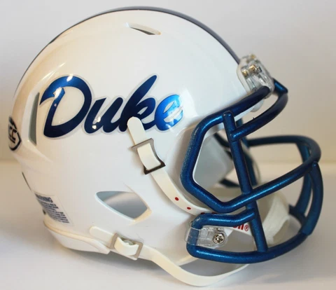 2017 Duke Blue Devils Custom Riddell Mini Helmet vs NIU - Quick Lane Bowl Cover