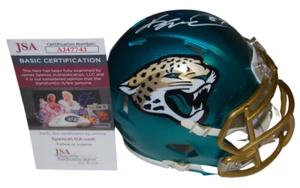 KEENAN MCCARDELL signed (JACKSONVILLE JAGUARS) FLASH mini helmet JSA AJ47741 - Picture 1 of 1