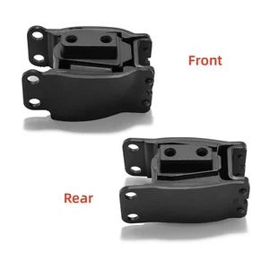 Front & Rear Isolator Motor Mounts For Harley Dyna FXD Fat Bob Street Bob 99-17 - Picture 1 of 11