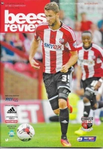 Brentford gegen Reading - Programm - 4. Oktober 2014 - UK PORTOFREI - Bild 1 von 1
