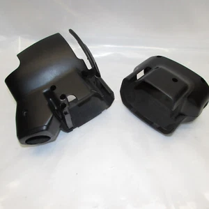 1986.5-1988 Toyota Supra Mk3 OEM Steering Column Ignition Cover Trim Set - Black - Bild 1 von 14
