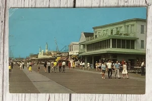 Boardwalk Wildwood by the Sea New Jersey NJ South of Magnolia AVE Postcard - Picture 1 of 5