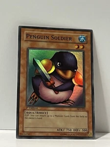 Pinguinsoldat SDJ-022 1. Auflage Super Rare Karte LP YuGiOh - Bild 1 von 2