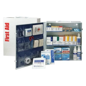 FIRST AID ONLY 90574 First Aid Kit w/House,669pcs,5.5x16",WHT 48ZE18 - Picture 1 of 2