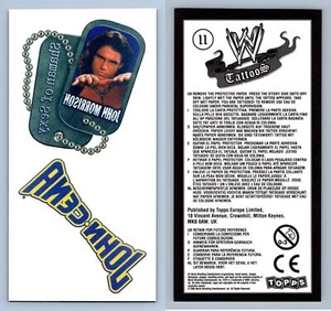 WWE Tattoos #11 Topps 2008 Tattoo / Transfer - Picture 1 of 1