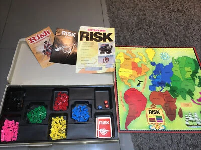 Risk Vintage Board Game By Parker The World Conquest Game - 1985 - Image 1 of 4