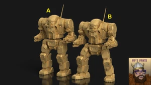 GAR-A Gárgola también conocida como "Man O'War" Mecánico para Battletech Escala CGL Silogía ¡Dos Vers! - Imagen 1 de 1