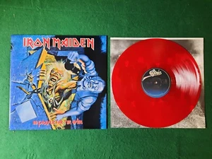 Iron Maiden- No Prayer For The Dying 1st press 1990 US red vinyl LP rare metal - Picture 1 of 4
