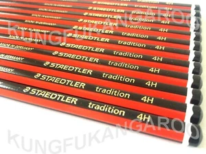 20 x 4H STAEDTLER TRADITION PENCILS DRAWING ART SKETCHING DESIGN JOINERY - Picture 1 of 3