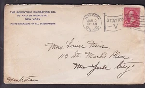THE SCIENTIFIC ENGRAVING CO. 1900, "PHOTO-ENGRAVING" N.Y. - Picture 1 of 1