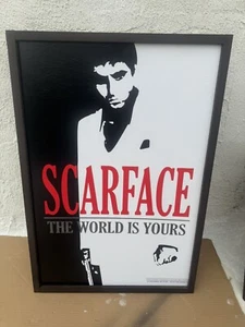 Scarface The World Is Yours (22 x 32 ) Zoll Bilderrahmen - Bild 1 von 4