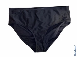 Motherhood Maternity Black Basic Swim Bikini BOTTOM Beach Bump Plus Size 3X NWT - Picture 1 of 6