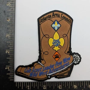 Atlanta Area Council Cub Scout Patch - Wild West Adventures, Leader Pow Wow - Bild 1 von 2