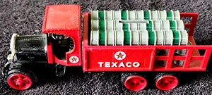 1992 TEXACO 1925 KENWORTH STAKE TRUCK DIE-CAST BANK COLL. SERIES #9 No Key NM - Picture 1 of 5