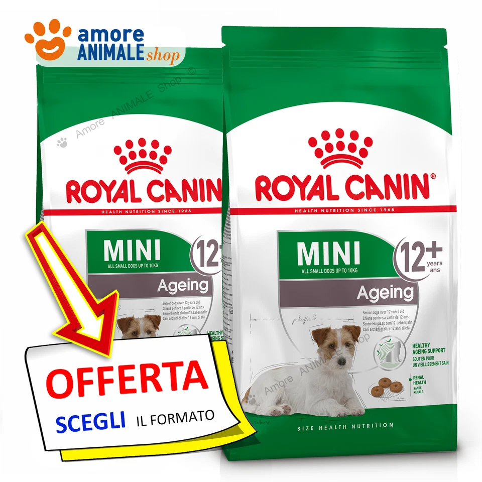 Royal Canin Hund → Adult Mini Ageing 12 800 Gr /1,5 /3,5 KG Kroketten Hunde - Bild 1 von 1