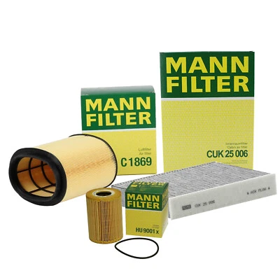 Kit de servicio de filtro Mann para Porsche 911 3,8 L H6 2012-2015 Foto 1 de 2