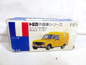 TOMY Vintage Retro TOMICA F12 Renault 4 Fulgonet from JAPAN - Picture 1 of 2