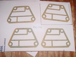 4 New Oil Filter Head Gaskets Jaguar XKE Series II 2+2, 4.2 XJ6 Ser I II to Bloc - Picture 1 of 1