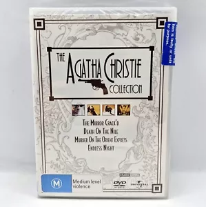 The Agatha Christie Collection DVD Region 4 NEW SEALED 4-Movie Set Mystery Crime - Picture 1 of 6
