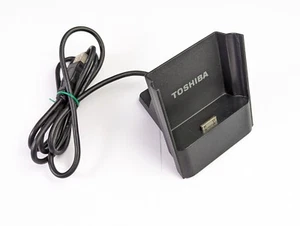 Genuine Toshiba USB Sync Charge Cradle e310 e330 e335 e740 e755 VGC PA3186U-1DST - Zdjęcie 1 z 7