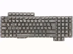 Nuevo teclado retroiluminado español latino para teclado Asus G703/G703GI/G703GS/G703VI - Imagen 1 de 2