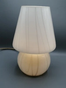 Mushroom Lamp 30 cm Höhe Tischleuchte Pilzlampe 70er Jahre Design Überfangen - Bild 1 von 23