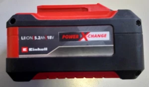 Einhell Power X-Change Battery 18V 5.2Ah Li-ion - Picture 1 of 4