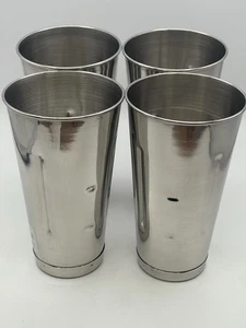 Confezione 4-30oz Tazza Frullatore Milkshake Acciaio Inox Grado Commerciale Immersione - Foto 1 di 4