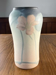 Rookwood Vellum Glaze PotteryVase, Elizabeth Neave Lincoln Antique - Picture 1 of 11