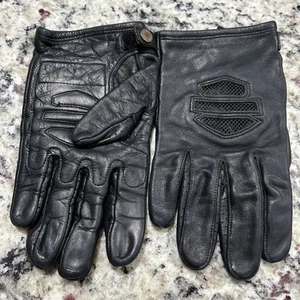 Vintage Harley Davidson Women’s Leather Gloves  Size Small - Bild 1 von 10