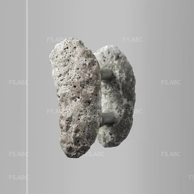 Natural marble door handles, suitable for glass doors, entry doors, wooden doors - Image 1 of 4