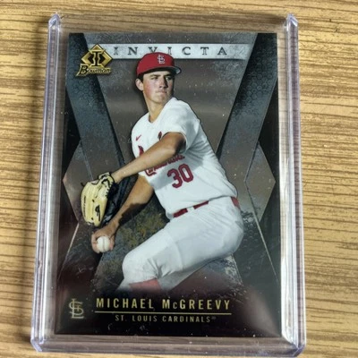 2021 Bowman Invicta Michael McGreevy #BI-24 TS8 - Image 1 of 2