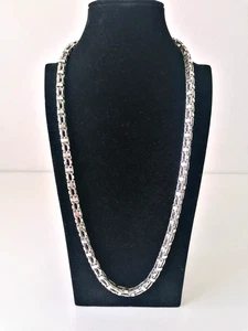 Halskette ~ Weißgold ~ 750 ~ 18K ~ 182,0 g ~ Käfigkette - Bild 1 von 9