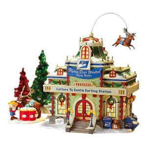 Department 56 "Letters To Santa Sorting Station" 56792 North Pole Series Vntg - Bild 1 von 5