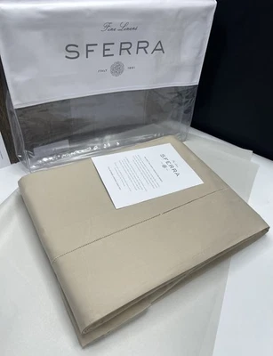 Capa de edredom SFERRA Celeste completa/rainha algodão grampo longo 88x92” cogumelo US$ 718 - Imagem 1 de 4