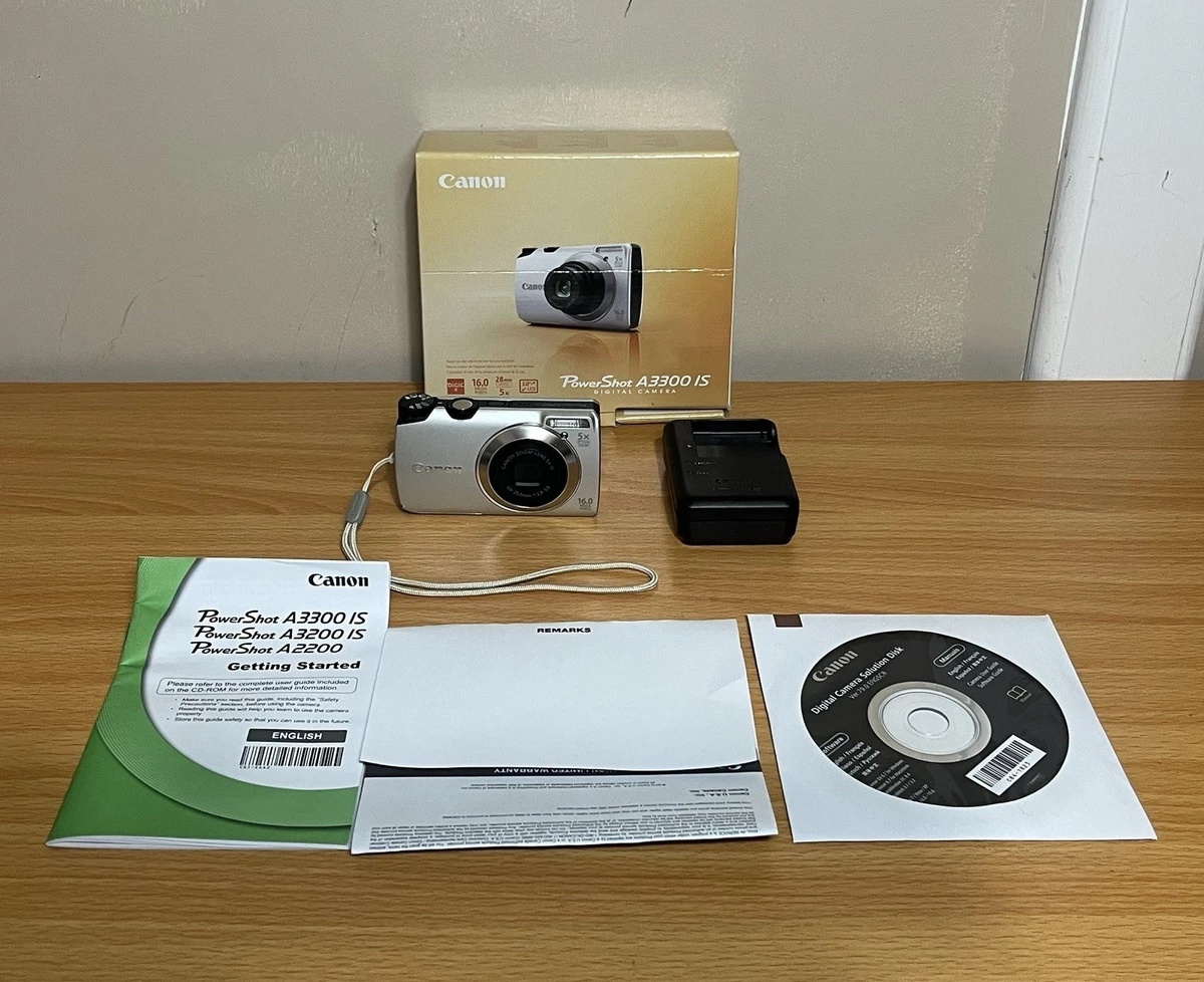 Preços baixos em Câmeras digitais Canon PowerShot A3300 IS | eBay