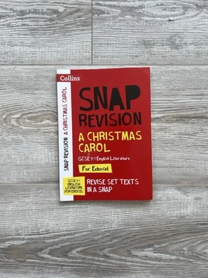 A Christmas Carol by Collins Snap Edexcel GCSE 9-1 English Literature Revision - Image 1 of 2