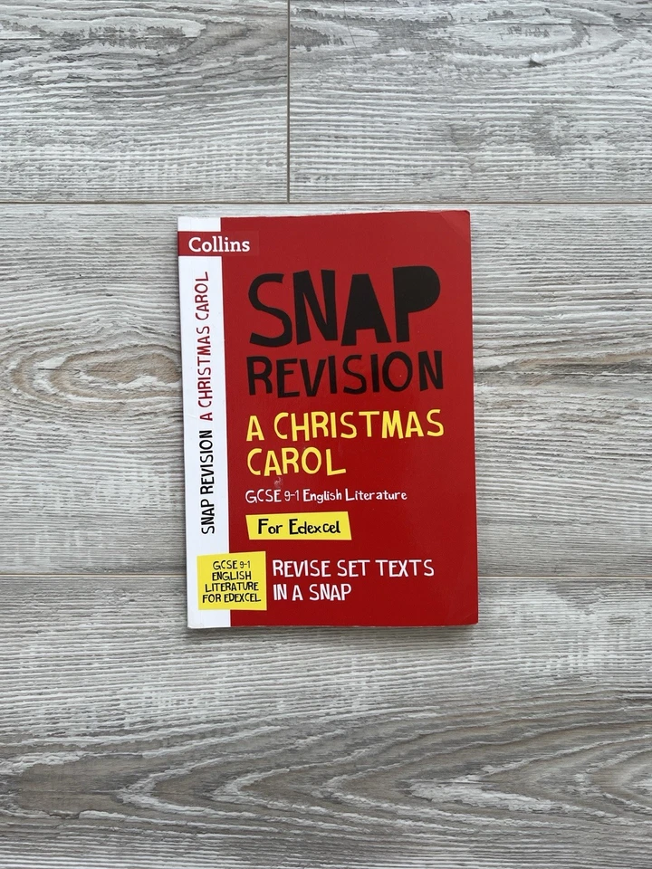 A Christmas Carol by Collins Snap Edexcel GCSE 9-1 English Literature Revision - Image 1 of 2