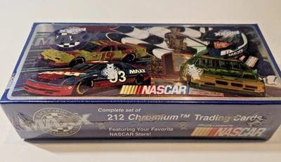 1993 Maxx NASCAR Racing Chromium Complete Set - Factory Sealed Box Set - Image 1 of 3
