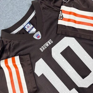 Vintage Y2K Brady Quinn Cleveland Browns Reebok Football Trikot Größe XL NFL #10 - Bild 1 von 12