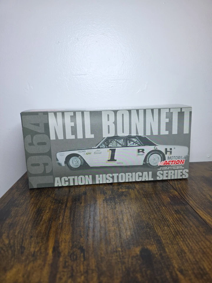2001 Action: Neil Bonnett  B & H Motors #1  1964 Chevelle 1:24 Historical Series - Image 1 of 4