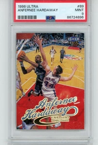 1998-99 Ultra #89 ANFERNEE HARDAWAY - POP 4 None Higher - PSA 9 - Picture 1 of 2