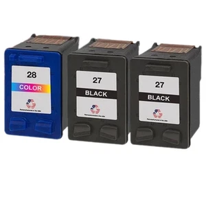 DoorStepInk kompatible Tintenpatronen für HP 27 Schwarz / 28 Farbvarianten - USA - Bild 1 von 11