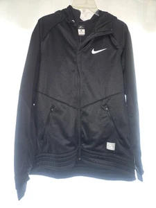 Nike Hyper Elite Motion Men's Hoodie Black Medium Full Zip 851962 010 - Picture 1 of 4