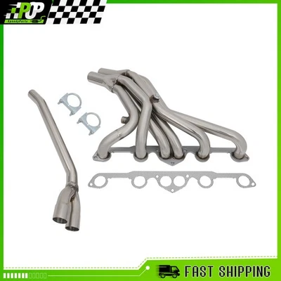 Cabezales de escape de acero inoxidable para 280Z 280ZX Datsun 77-83 2,8 L NA sin turbo Foto 1 de 4