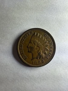 1892 Indian Head Penny ( Cent ) - TOP DETAILS!!! - Bild 1 von 3