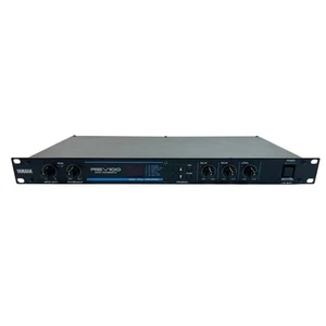 Yamaha REV100 Digital Reverberator Reverb Rack Effects Digital Japan Black Used - Picture 1 of 9